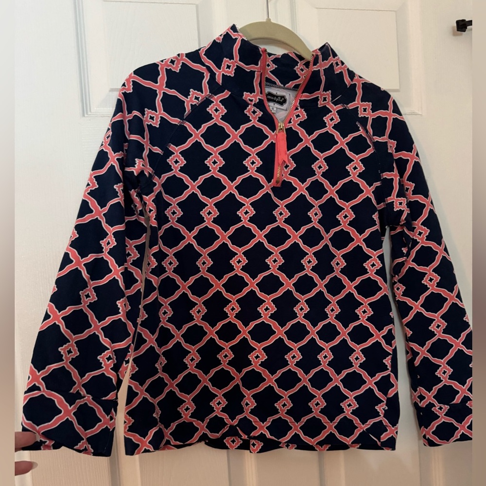 Mud Pie Quarter Zip Pullover
Size Small (4-6)